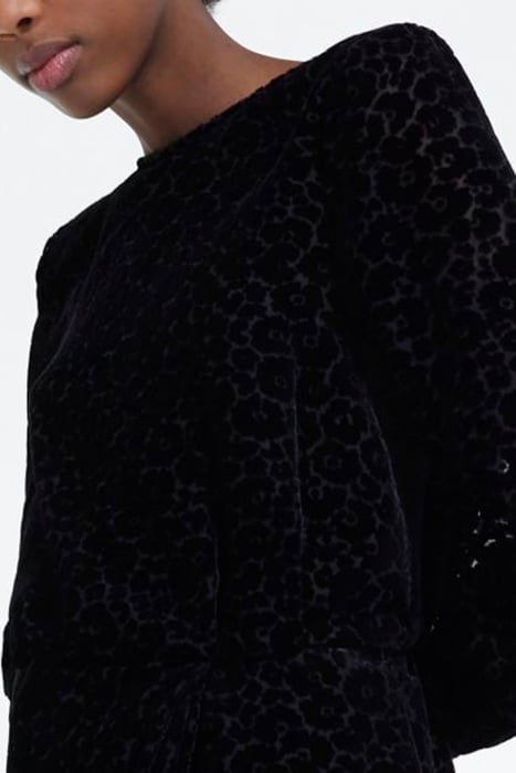 ROBE COURTE DECOLLETE PLONGEANT BLACK 3