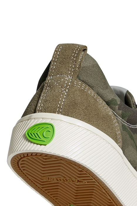 UNISEX CATIBA PRO SKATE BURNT SAND SUEDE CAMOUFLAGE SNEAKER 5