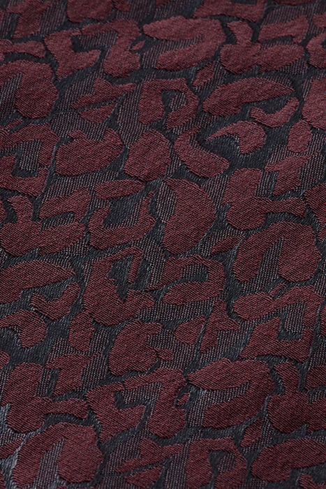 LOWRY - MID RISE LEOPARD JACQUARD PANT LEOPARD JACQUARD BORD 8