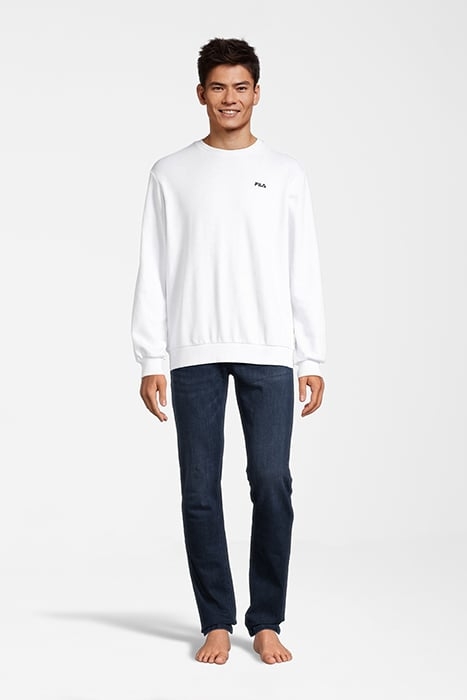 BRUSTEM CREW SWEAT BRIGHT WHITE 3