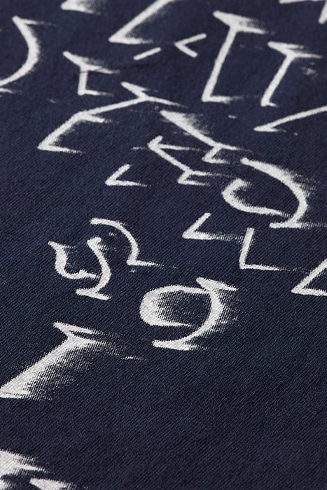 GRAPHIC PRINT T-SHIRT WASHED NAVY 7