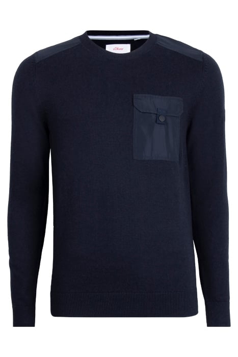 S.OLIVER PULLOVER MARINE BLUE 1