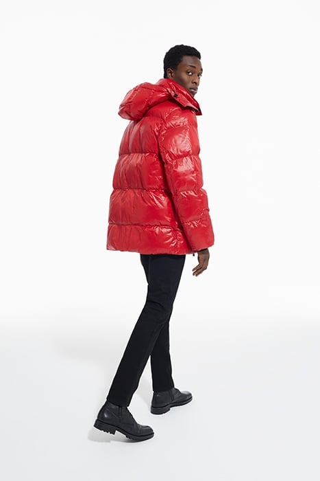 OVERSIZE DOWN JACKET TANGO RED 4