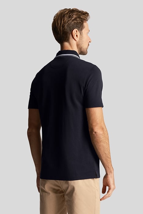 TEAM TIPPED POLO DARK NAVY 2