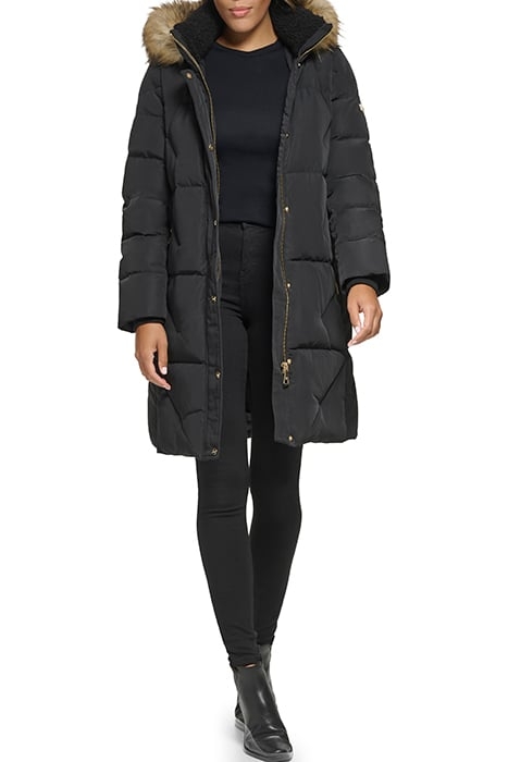 ZPFRT W/FUR DOWN JKT BLACK 3