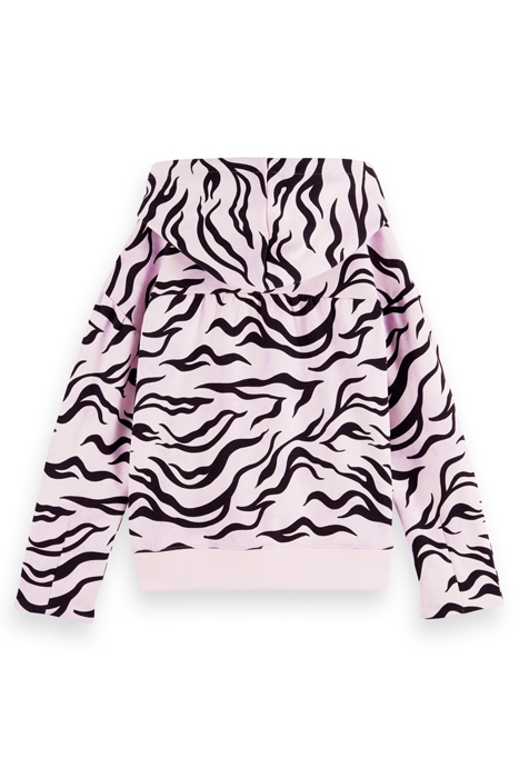 GIRLS LOOSE-FIT ALL-OVER PRINTED HOODIE COMBO L 5