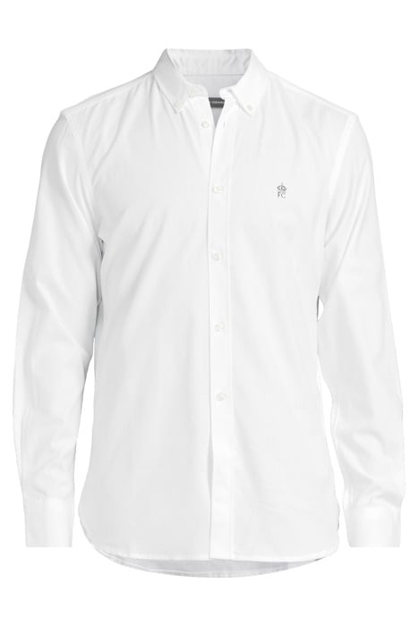 OXFORD LS WHITE/MARINE 3