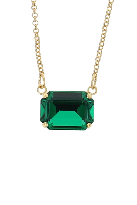 LADY DI NECKLACE FERN GREEN 2