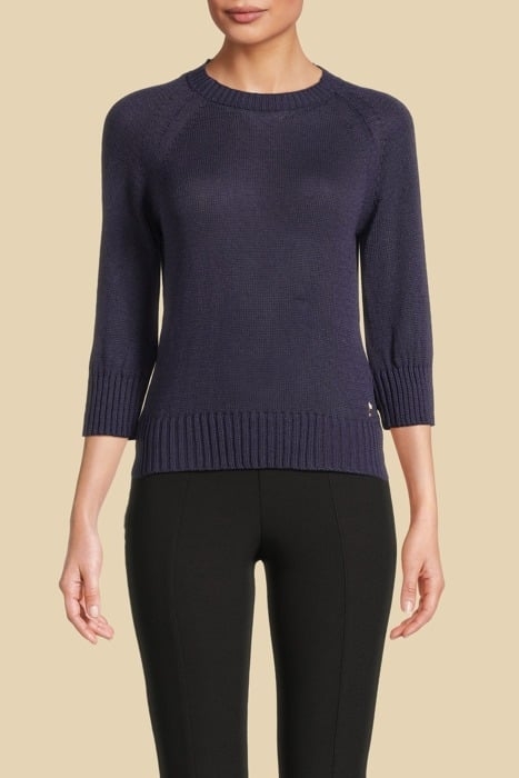 ALDEBARAN / SLEEVE GALAXY BLUE KNITTED SWEATER MULTI 1