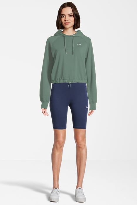 BAALBERGE CROPPED HOODY SILT GREEN 3