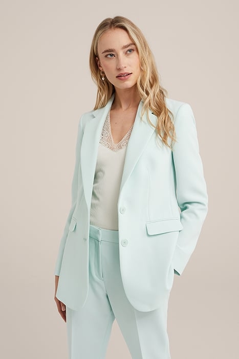 BLAZER PASTEL GREEN 1