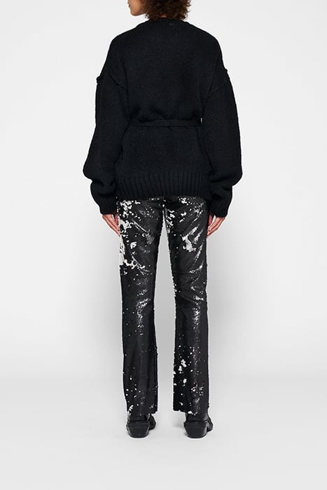 SHORT CARDIGAN ALPACA BLACK 2