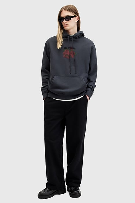 MELROSE OTH HOOD WASHED BLACK 3