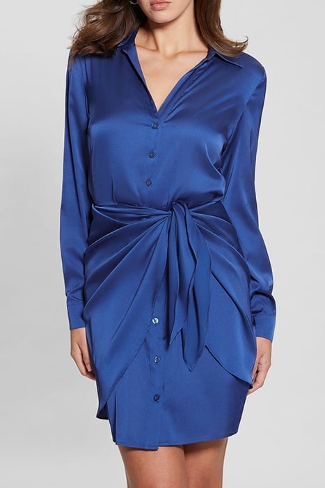 ES LS ALYA DRESS SURFING BLUE 1