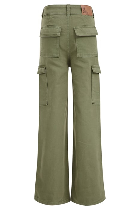 CARGO PANTS ARMY GREEN 4