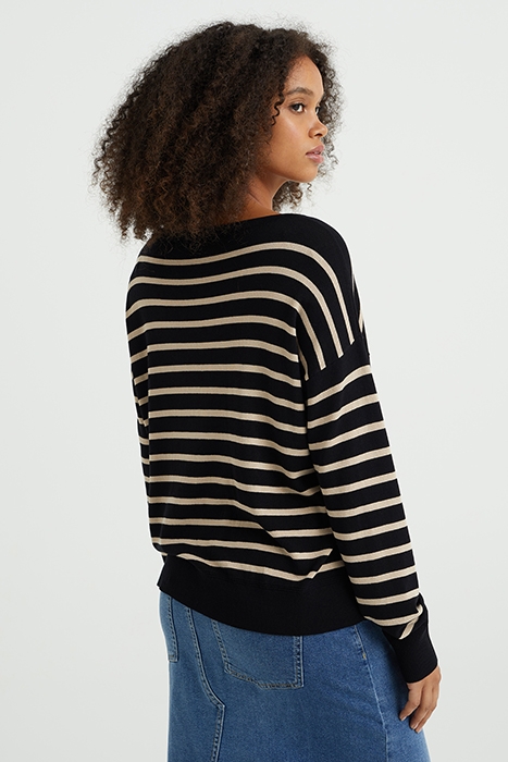 KNITTED PULLOVER BLACK 2