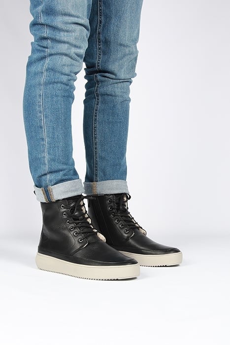 BLACKSTONE - ASPEN MILES AG130 BLACK - LACE-UPS BLACK 2