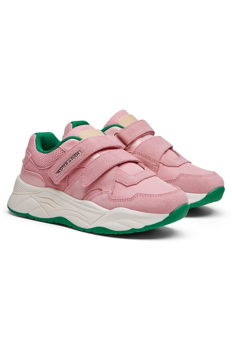 GIRLS CELESTIA VELCRO SNEAKER PINK 2