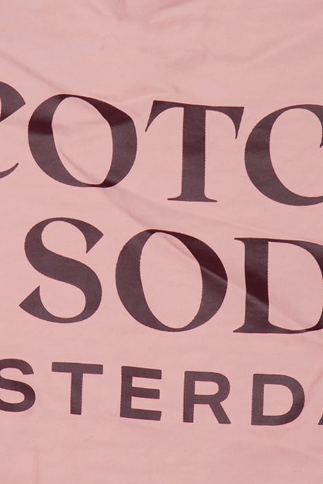 UNISEX FOLDABLE TOTE BAG PINK 3