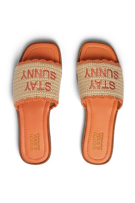 TILDA - SANDAL CORAL/ECRU 4