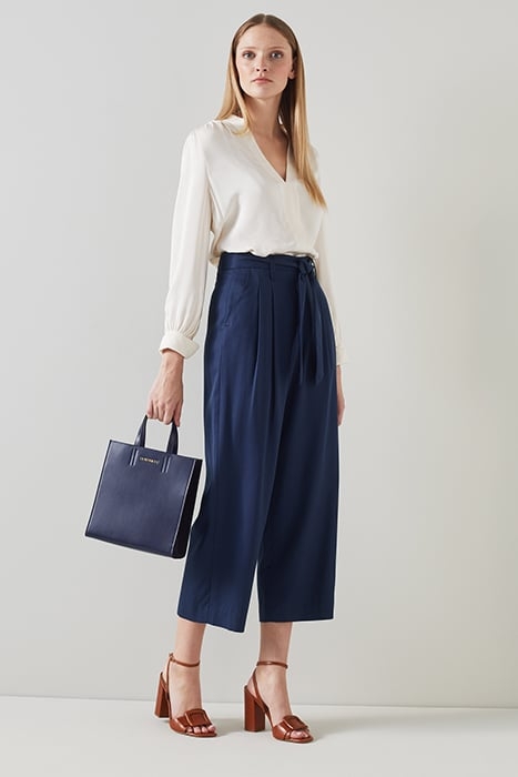 TR ALMEIDA PAPERBAG TIE NAVY 4