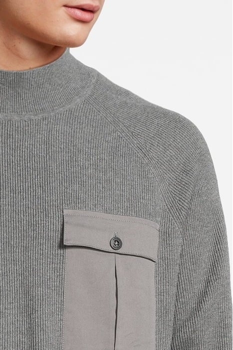 S.OLIVER PULLOVER GREY/BLACK 4