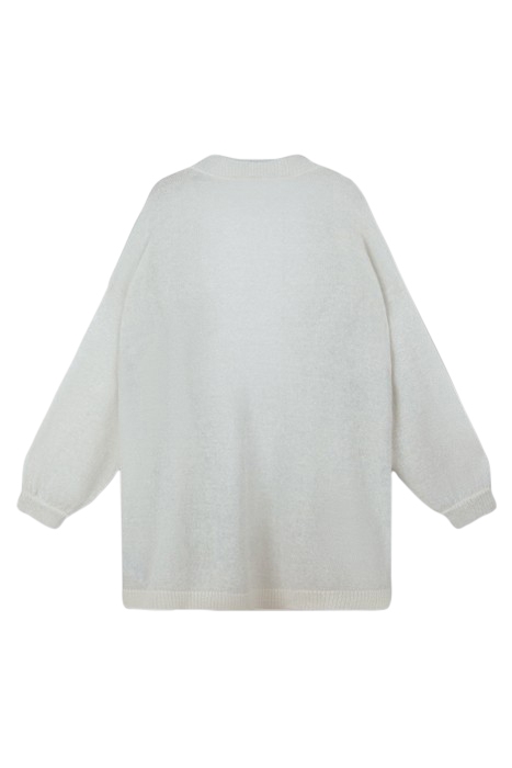 CARDIGAN KNIT SPARKLE ECRU 4