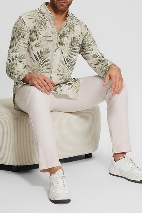 LS COLLINS AOP SHIRT MILITARY FOLIAGE 7