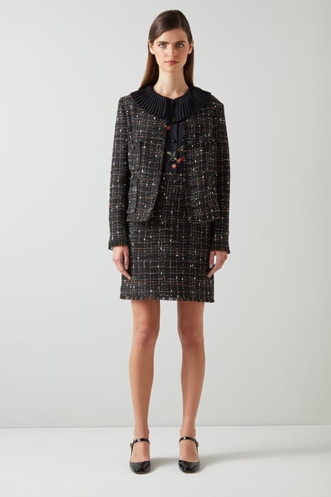 SK ANGELICA TWEED SKIRT MULTI 4