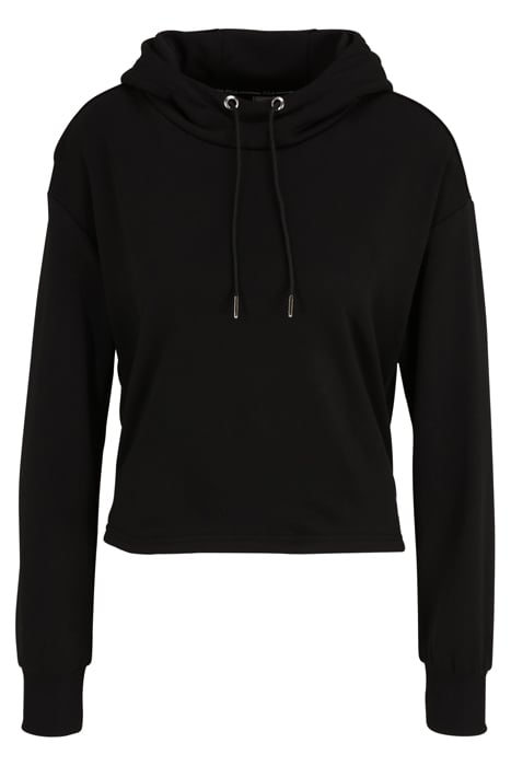 RHEINE CROPPED HOODY BLACK 4