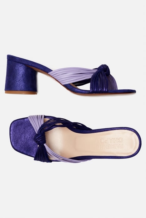 MONICA KNOT MULE PURPLE 4