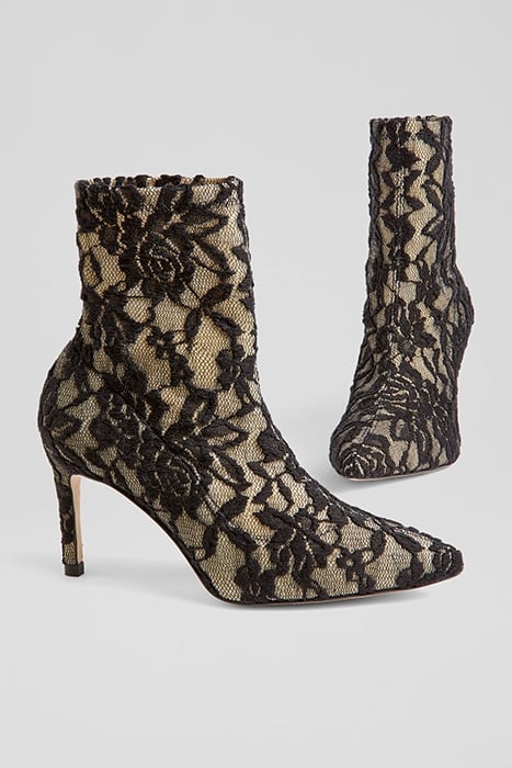 CHLOE BLACK LACE UP BOOT 3