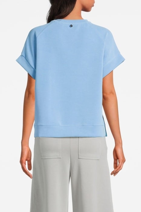 TENCEL PEACHED SHIRT CRUISE BLUE 2