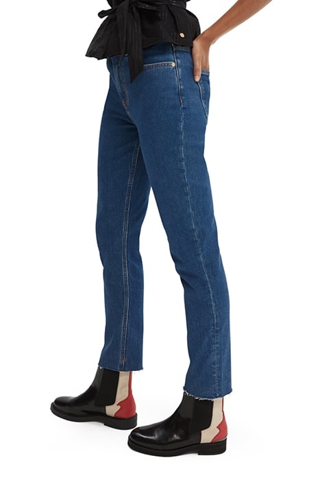 HIGH FIVE HIGH-RISE SLIM JEANS — FIFTIES BLUE 6