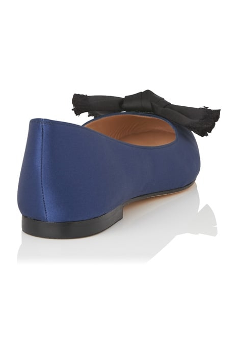 HILDE BOW BALLERINA NAVY/BLACK 4