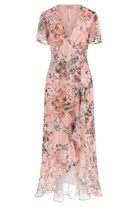 NEW JUNA LONG DRESS EUCALYPTUS FLORAL PR 3