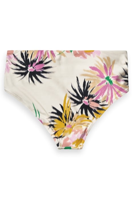 HIGH-WAIST BIKINI BOTTOM ASTER WHITE 4