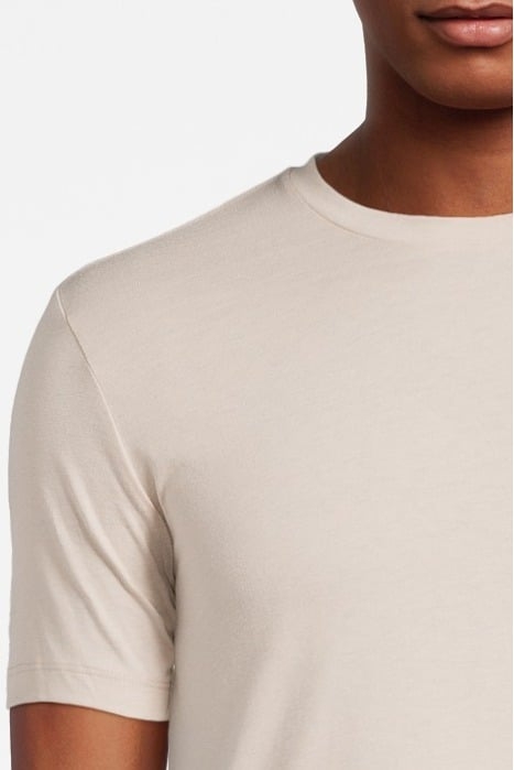 DAWSON CREW NECK JERSEY T-SHIRT STONE - OUTLET PRICE 4
