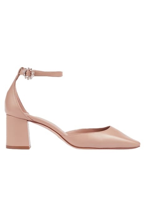 OC DARLING BLOCK HEEL LATTE 1