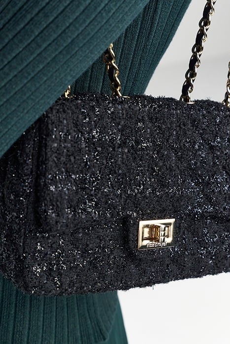 TWEED BAG BLACK 3