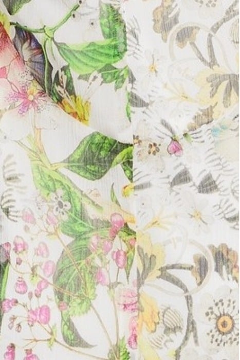 BOTANICAL DRESS GARDEN PRINT 5