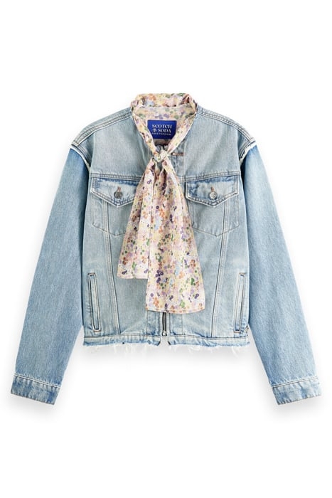 ZIP FRONT TRUCKER JACKET COTTON ZIP IT UP 6