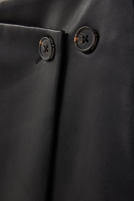 FAUX LEATHER SKIRT BLACK 3