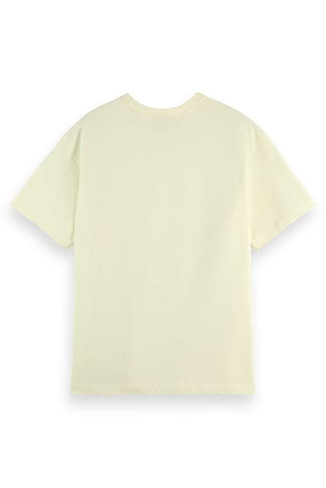 UNISEX CREWNECK TEE IN ORGANIC COTTON DAFFODIL 6