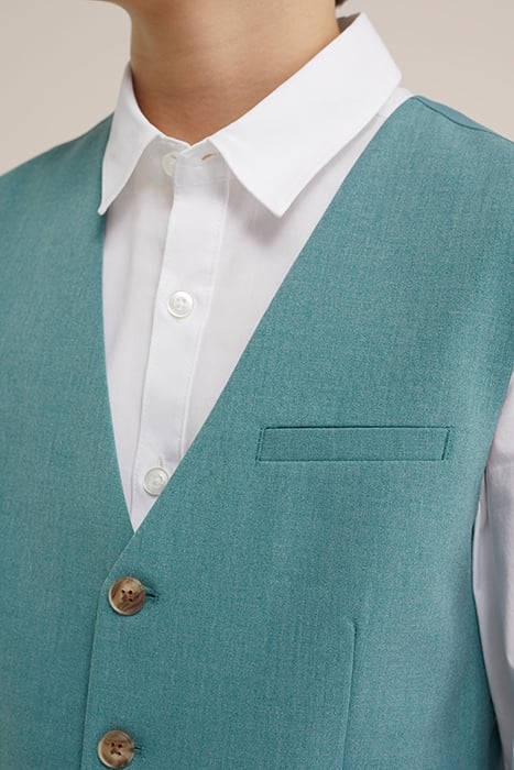 WAISTCOAT TURQUOISE 5