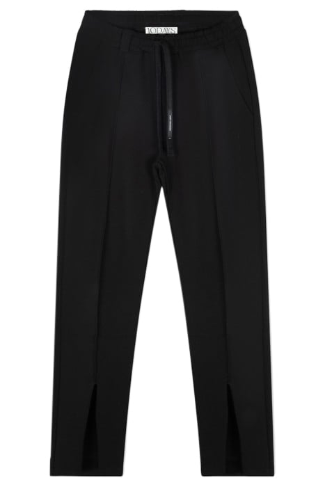 CLOSED SLIT STRETCH JOGGER BLACK 3