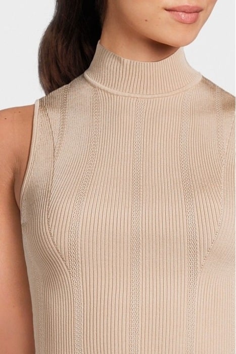 ATENA HIGH NECK SL S FAWN TAUPE 4