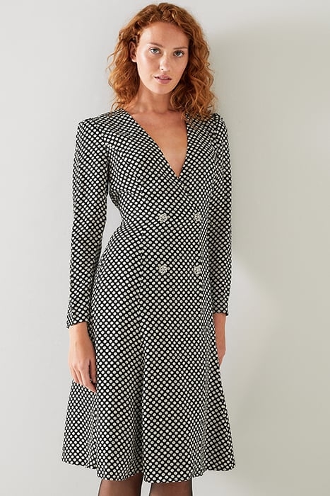 DR EDEL GRAPHIC SPOT BLACK/CREAM 1