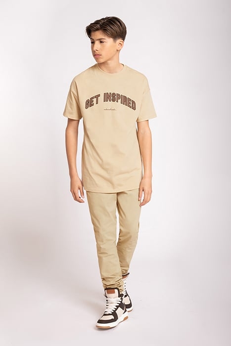 ROWAN TWILL TROUSERS CAPPUCCINO 1