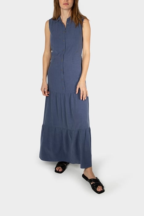 DRESS JERSEY LONG BLUE INDIGO 1